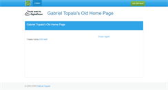 Desktop Screenshot of gtopala.net